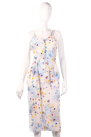 Veronica by Rembrandt Vintage Dress Multi Coloured Polkadot Size10/12