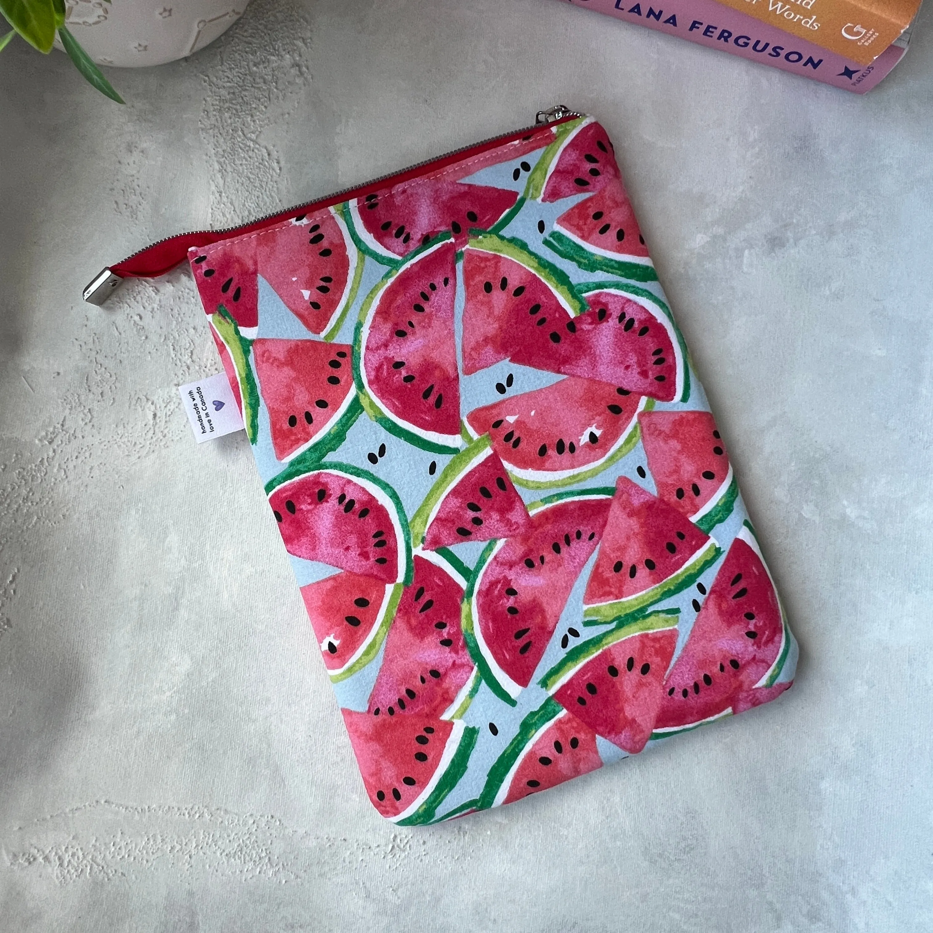 Watermelons - Zippered Book Sleeve