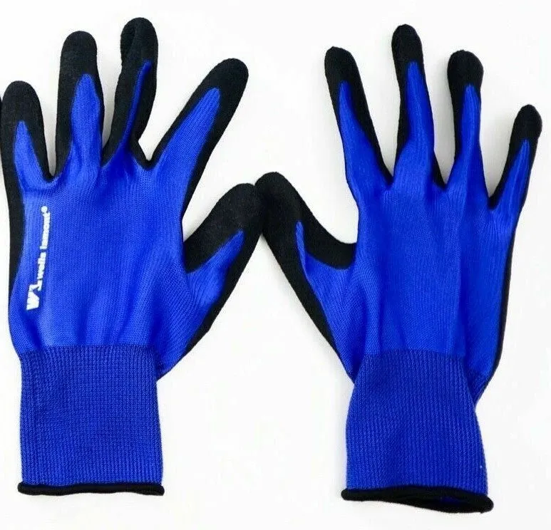 Wells Lamont Antimicrobial Foam Latex Coating Work Gloves