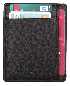 WildHorn Black Credit Card Holder