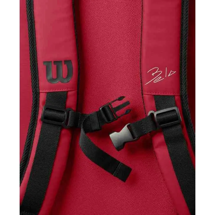 Wilson BELA Super Tour Red Padel Racket Bag [WS]