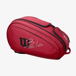 Wilson BELA Super Tour Red Padel Racket Bag [WS]