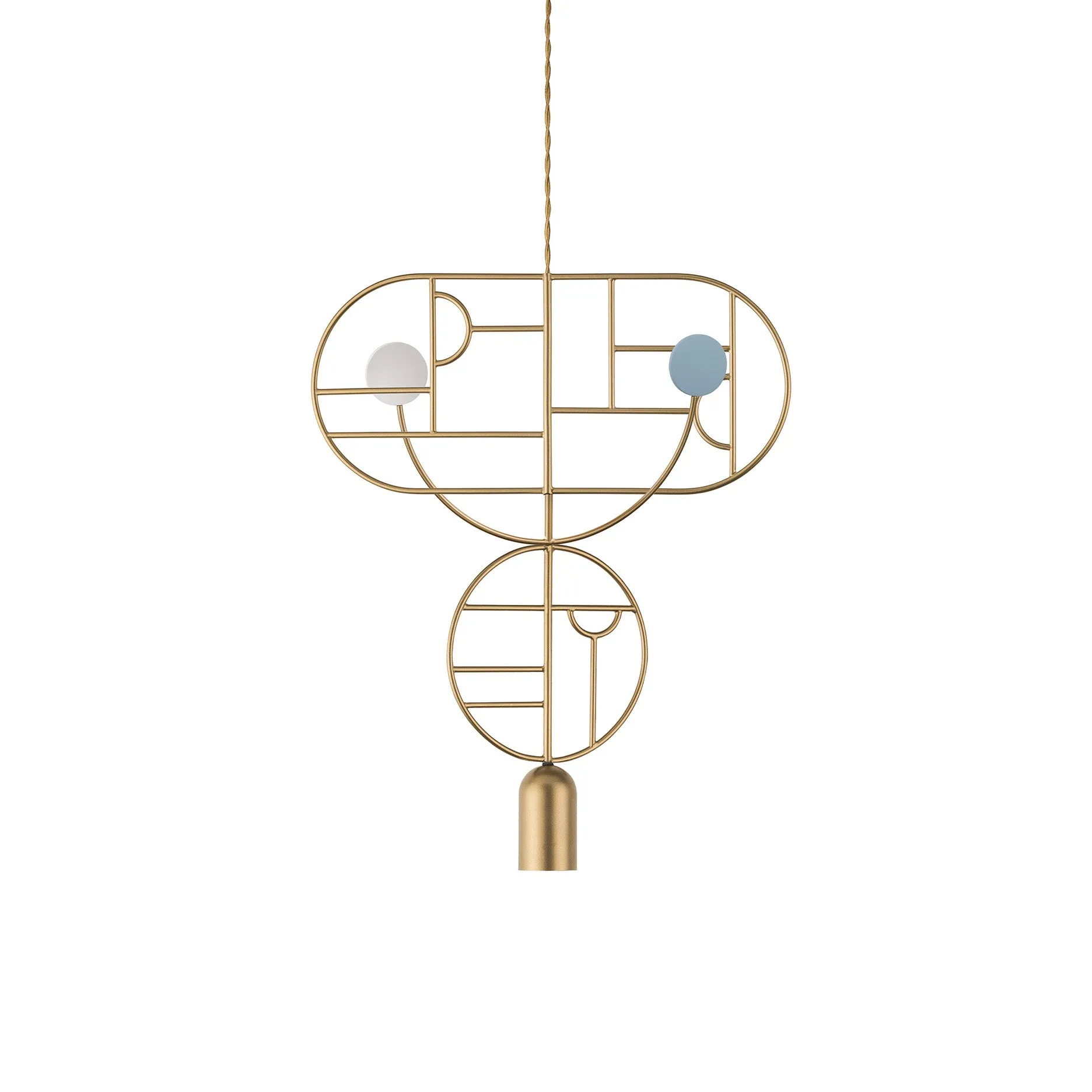 Wooden Dots S07 Pendant Light