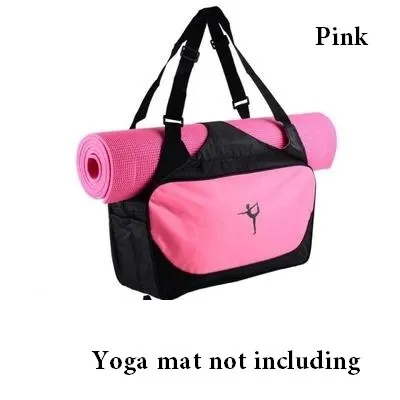 Yoganix Multi-function yoga backpack Yoga bag gym mat bag Waterproof Yoga Pilate Mat Case Bag Carriers for 6-10mm Yoga mat not including