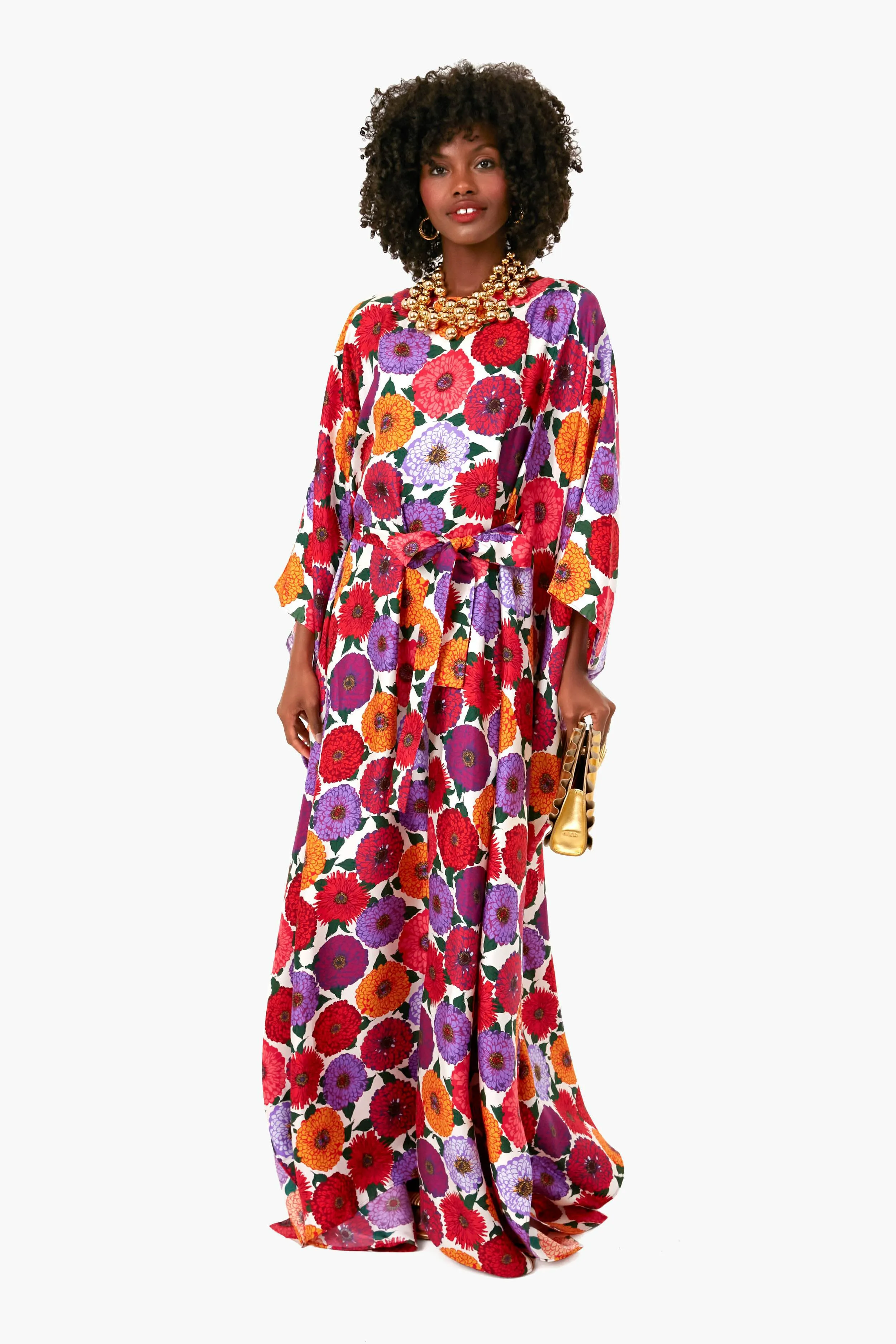 Zinnie Square Caftan