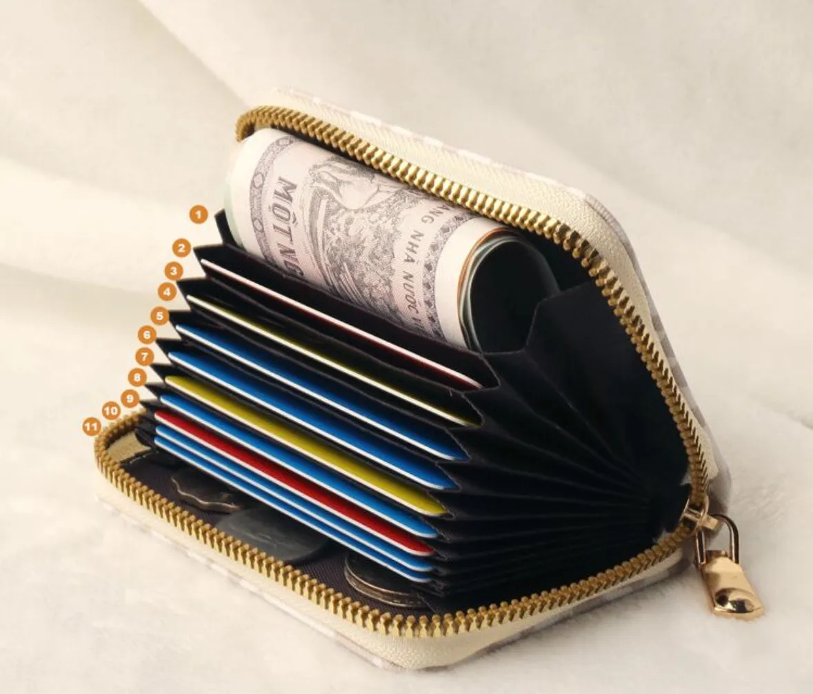 Zipper Card Wallet